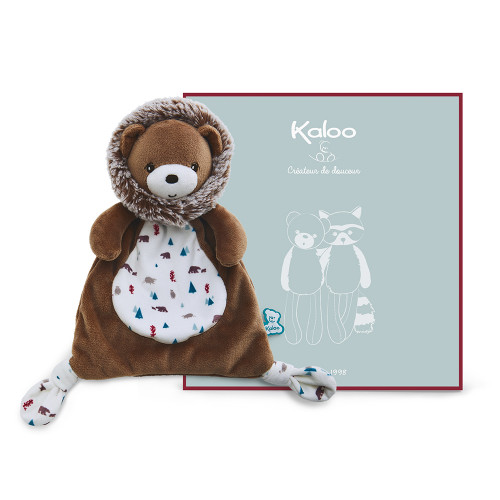 KALOO Plume Doudou ourson ivoire 20 cm