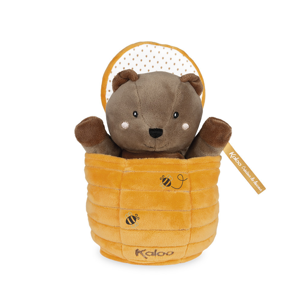 Que Cache L Ours Pix Marionnette ours - Ourson marionnette en peluche - Kaloo