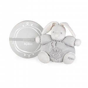 Peluche Patapouf Lapinou Gris 25 cm