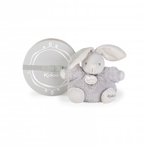 Peluche Patapouf Lapinou Gris 18 cm