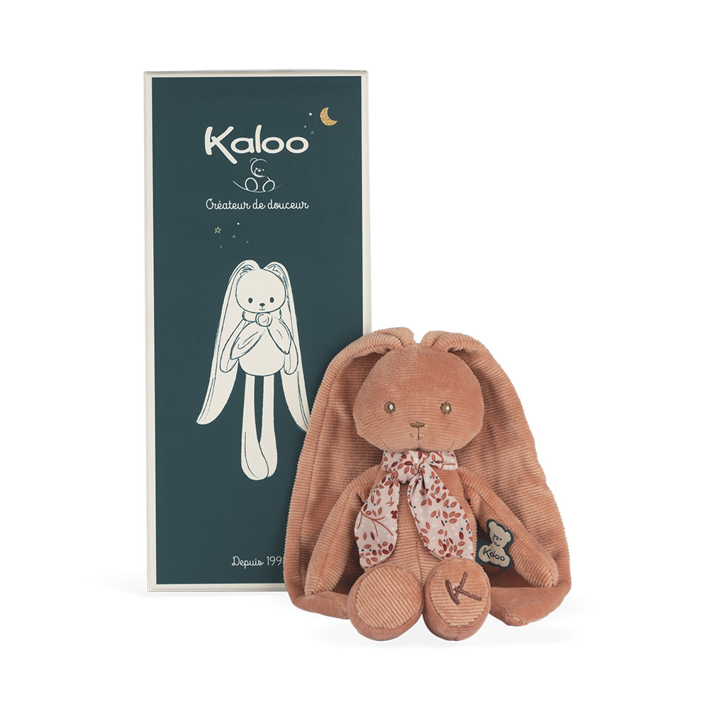 Carré douceur : doudou lapin bouquet d'agrumes - Kaloo