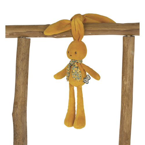 Pantin lapin Ocre - 25 cm