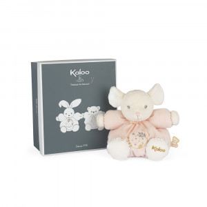 Doudou Kaloo Ours Blanc Perle Plat 