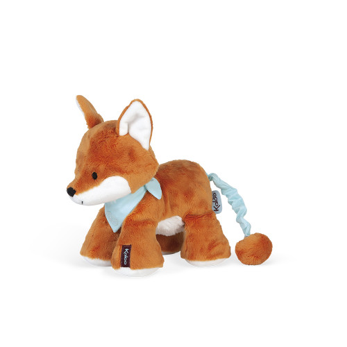 PELUCHE MUSICALE ACCORDÉON RENARD - FOXIE –