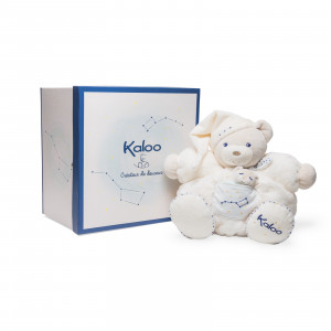 Peluche Patapouf Phosphorescente Ourson et Bébé 30 cm