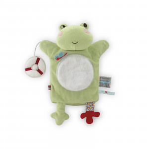 Blom Grenouille Doudou Marionnette 20 cm