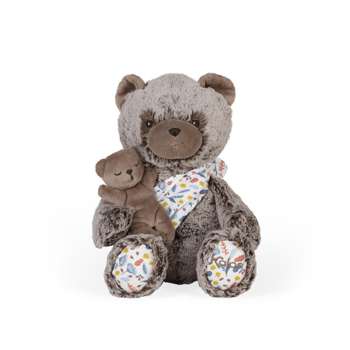 Peluche Oscar le papa ours - 36 cm