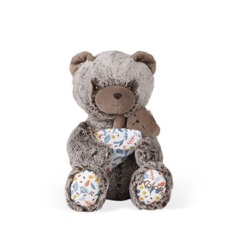 Peluche Oscar le papa ours - 36 cm