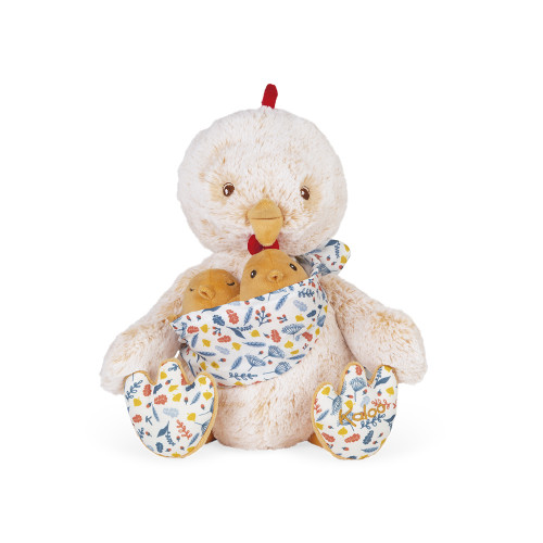 Peluche Paul le papa poule - 33 cm