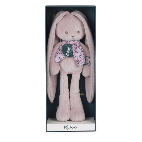 Pantin lapin Rose - 35 cm