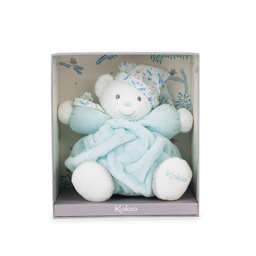 Kaloo - Peluche Boule d'Amour, Ourson Vert - Charlotte et Charlie