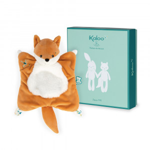 Doudou Et Compagnie 10 Cm Natural Rabbit And Towelling With Gift Box