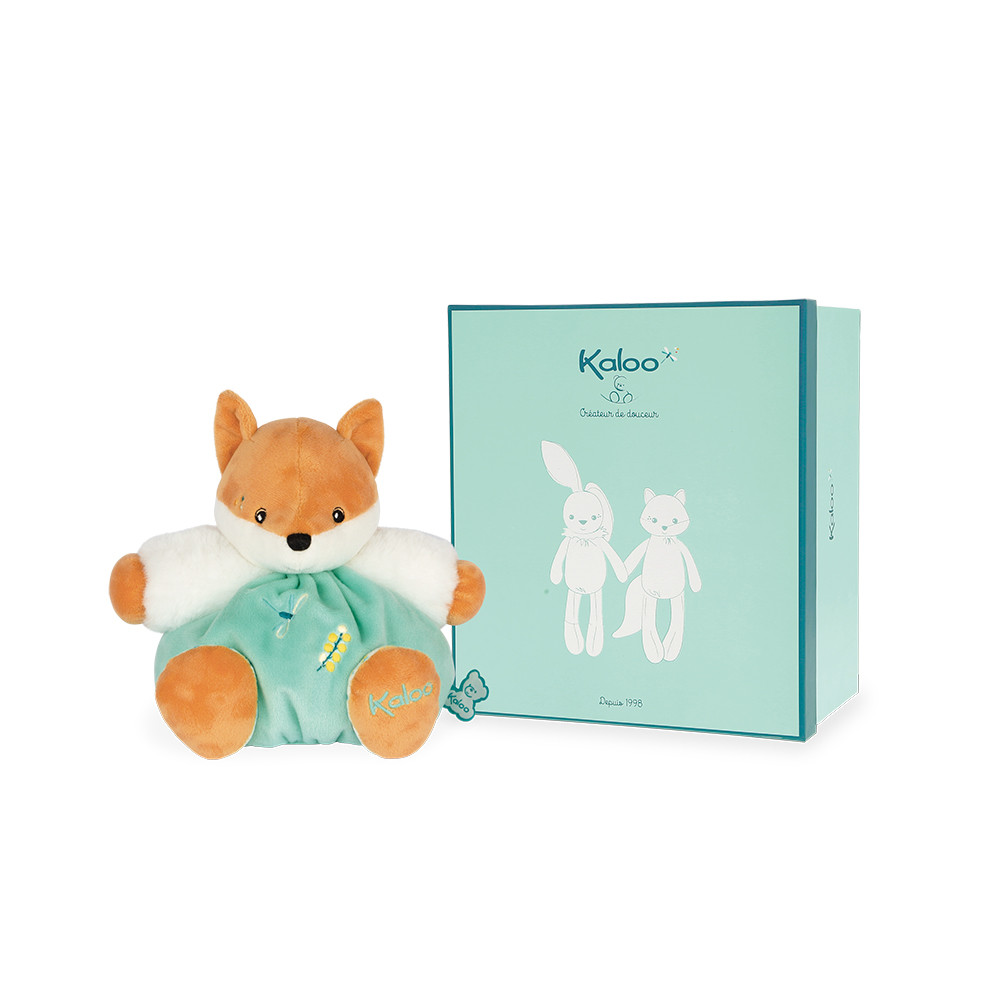 CHUBBY MUSICAL FOX LEONARD - 18CM