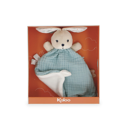 Doudou plat lapin - Doudou imprimé - Kaloo