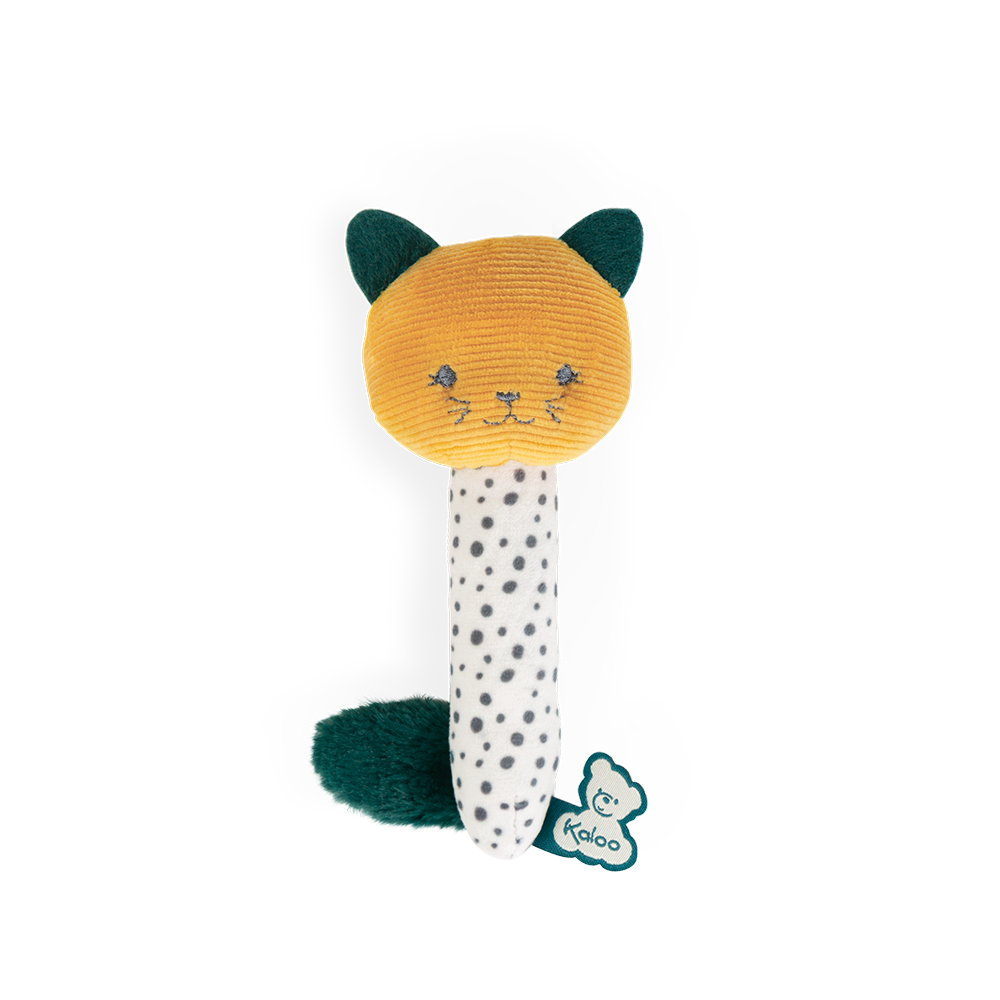 Maracas en bois petit renard