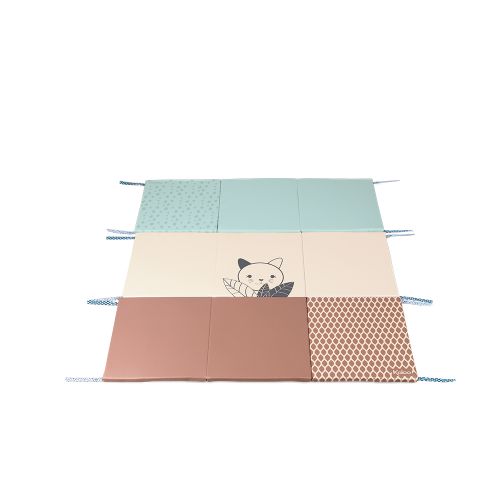 Grow-with-me sensory mat for baby