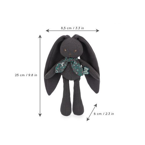 Doll rabbit Purple grey – 9.8 in