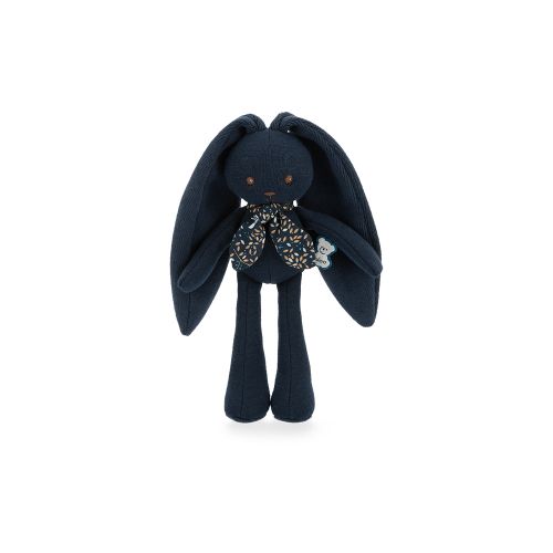 Pantin lapin Bleu nuit - 25 cm