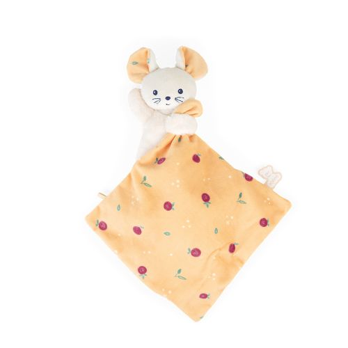 Doudou mouse Carré douceur Season fruits