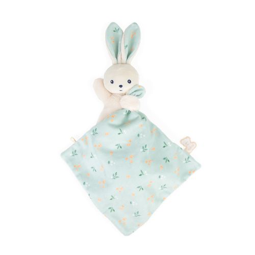 Doudou lapin Carré douceur Bouquet d'agrumes