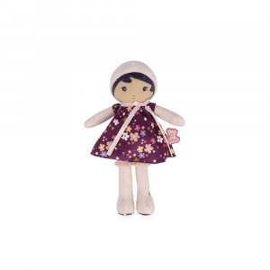 Ma première poupée en tissu Violette - 25 cm - Poupée en tissu bébé KALOO