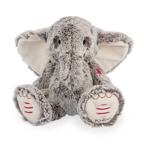 Peluche musicale éléphant Gris prestige Noa - éléphant en peluche bébé KALOO