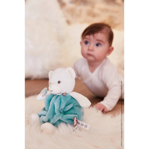 Peluche Boule d'amour - Ourson vert – Boutique LeoLudo