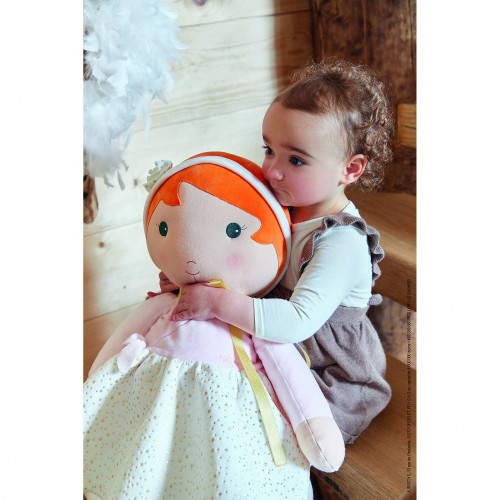 Ma première poupée en tissu Valentine - 80 cm ; Poupée en tissu pour bébé KALOO