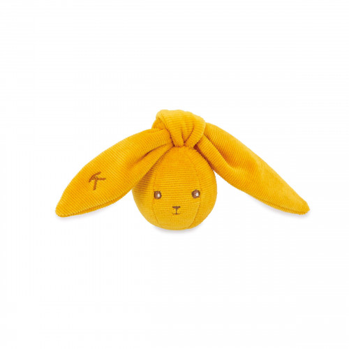 Hochet lapin Ocre - Jouet d'éveil sensoriel pour bébé, KALOO