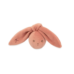 Hochet lapin Terracotta, balle hochet en peluche lapin pour bébé dès la naissance - Lapinoo KALOO