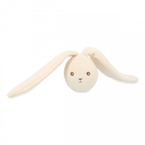 Hochet lapin Crème, balle hochet en peluche lapin pour bébé dès la naissance - Lapinoo KALOO