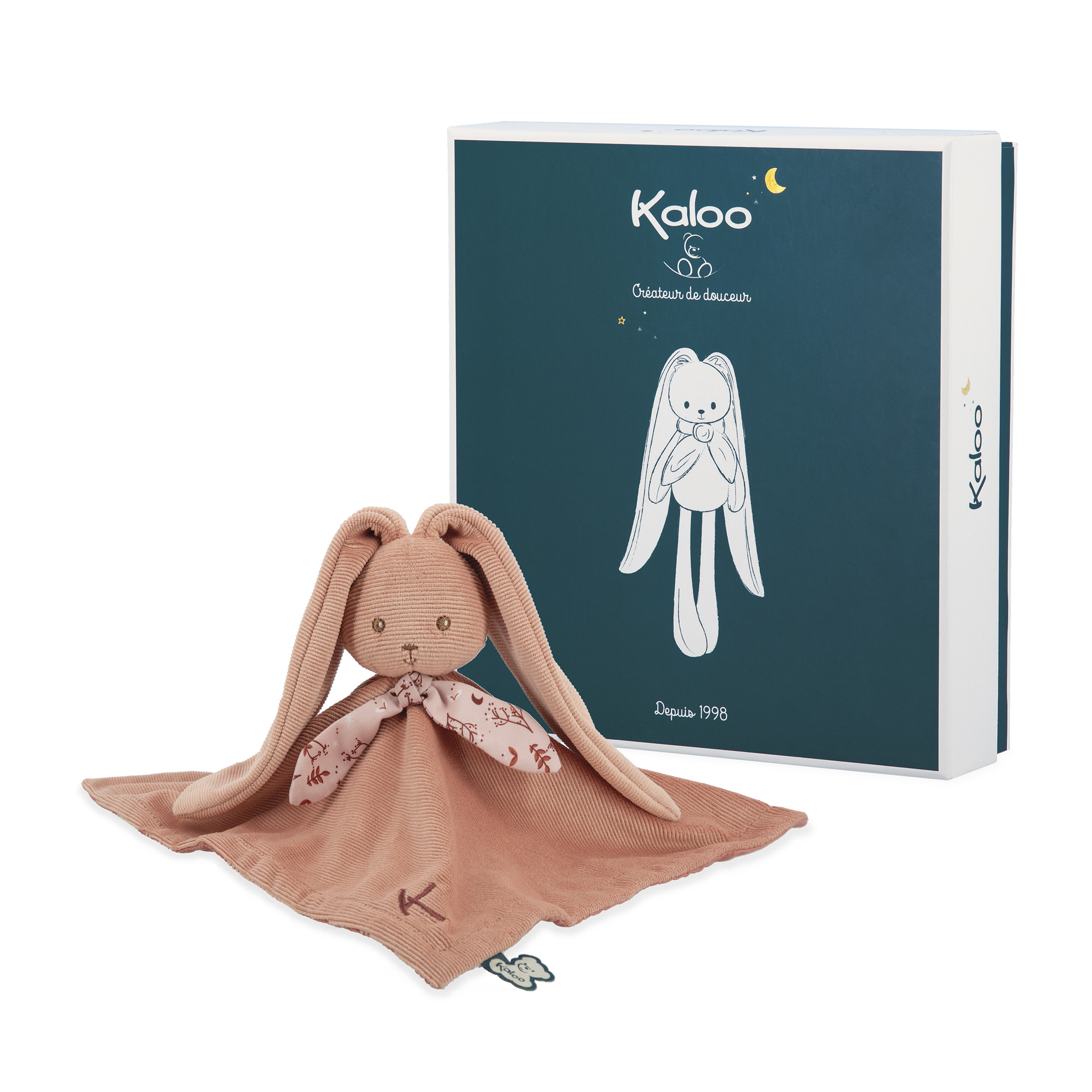 Doudou rabbit Terracotta - Lapinoo 11.8 in