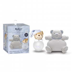 Set Veilleuse et Eau de Senteur Ourson 100 mL Bleu