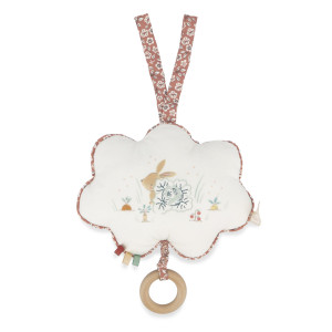 Coussin musical "Mon petit lapin" - Boite à musique bébé comptine KALOO