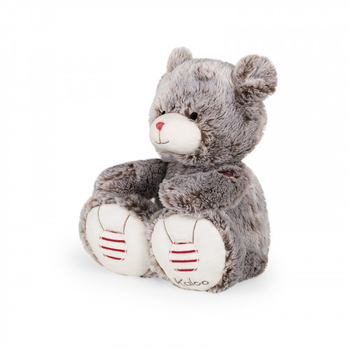 Peluche Ours Gris Prestige 38 cm