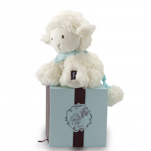 Peluche Vanille Agneau Musical 25 cm