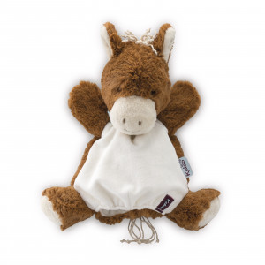 Mocha Cheval Doudou Marionnette 30 cm
