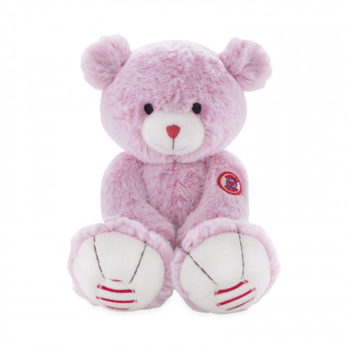 peluche ours rose