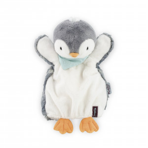Pépit' Pingouin Doudou Marionnette 30cm