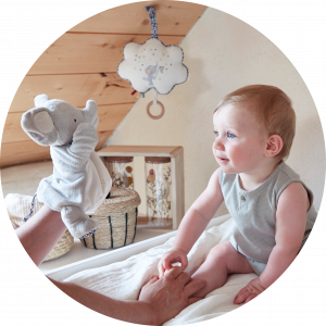 Baby music box - Soft puppet, Petites Chansons de Kaloo