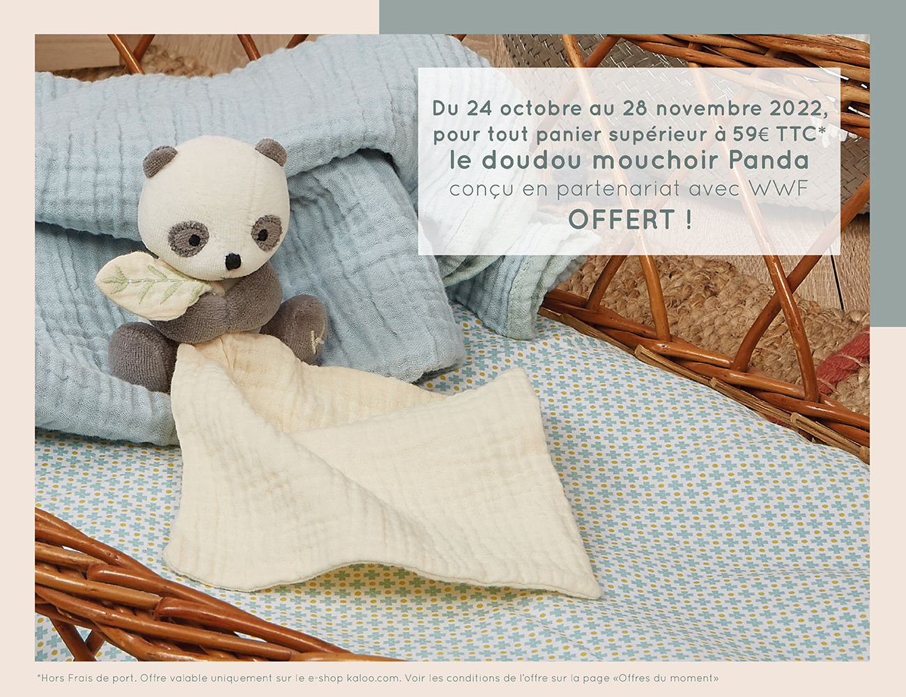 Couchage Temps Doux Kaloo Kaloo Mon Musical Ours en Peluche │ Enfants Apaisant 