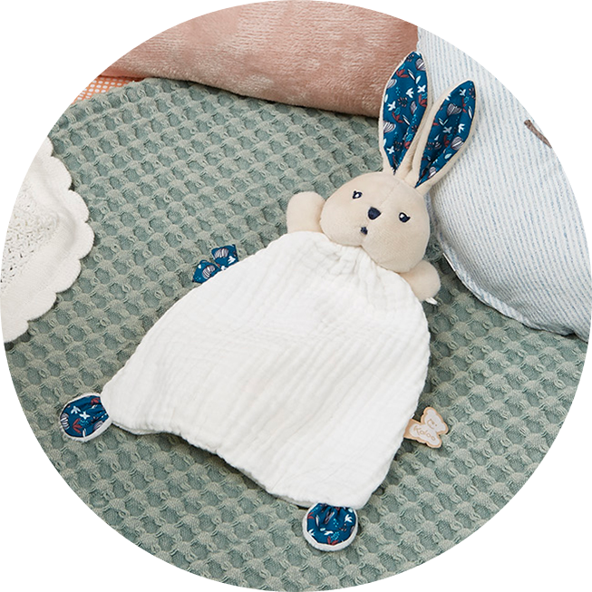 DOUDOU LAPIN PELUCHE KALOO - Tous les doudous