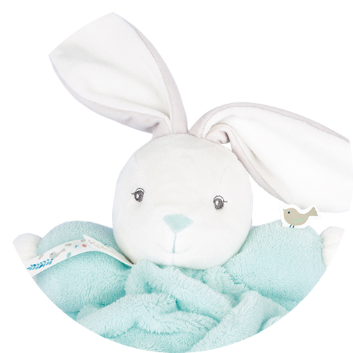 Kaloo - Perle Doudou Lapin Rose — La Ribouldingue